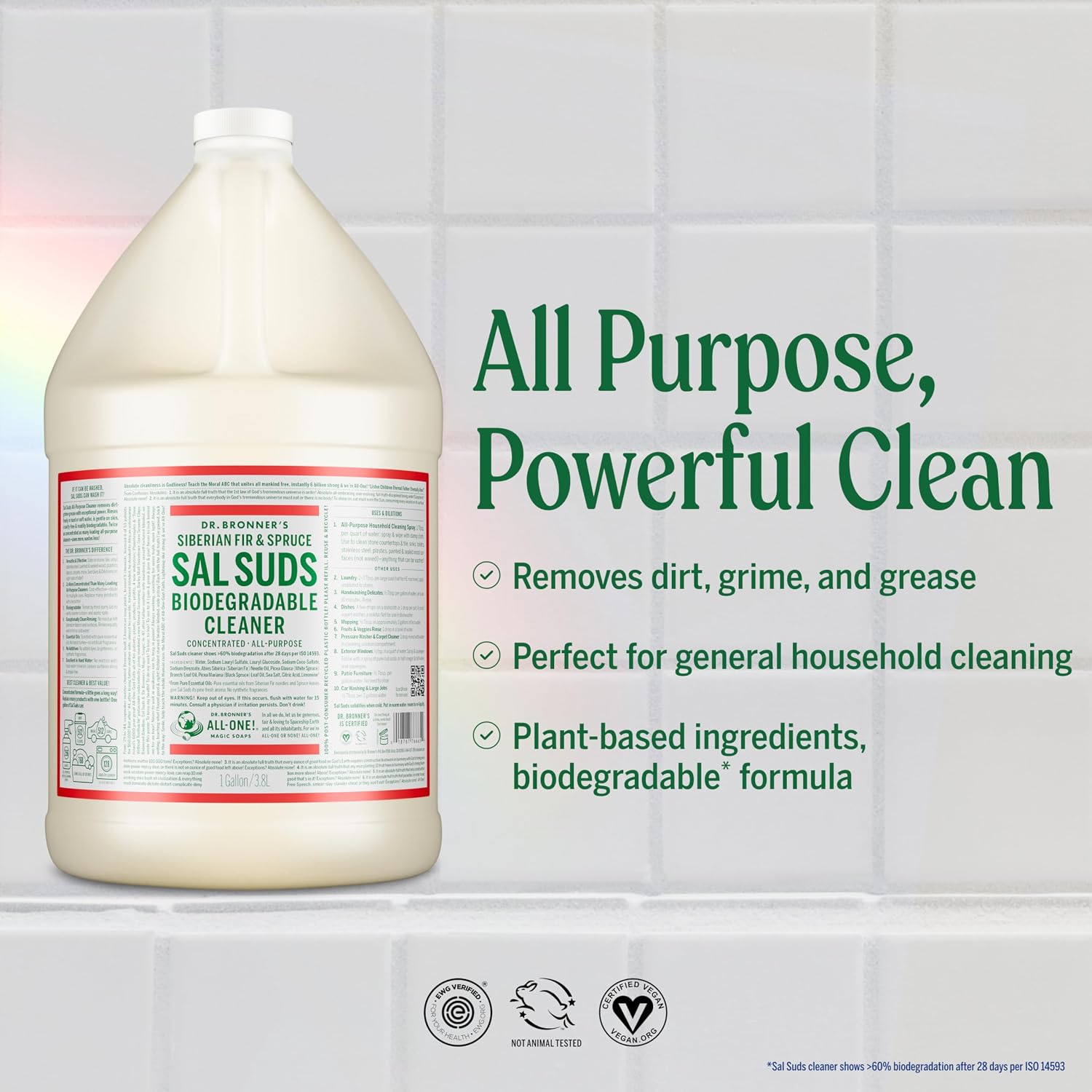 Dr. Bronner's Sal Suds Biodegradable Cleaner (Fir & Spruce