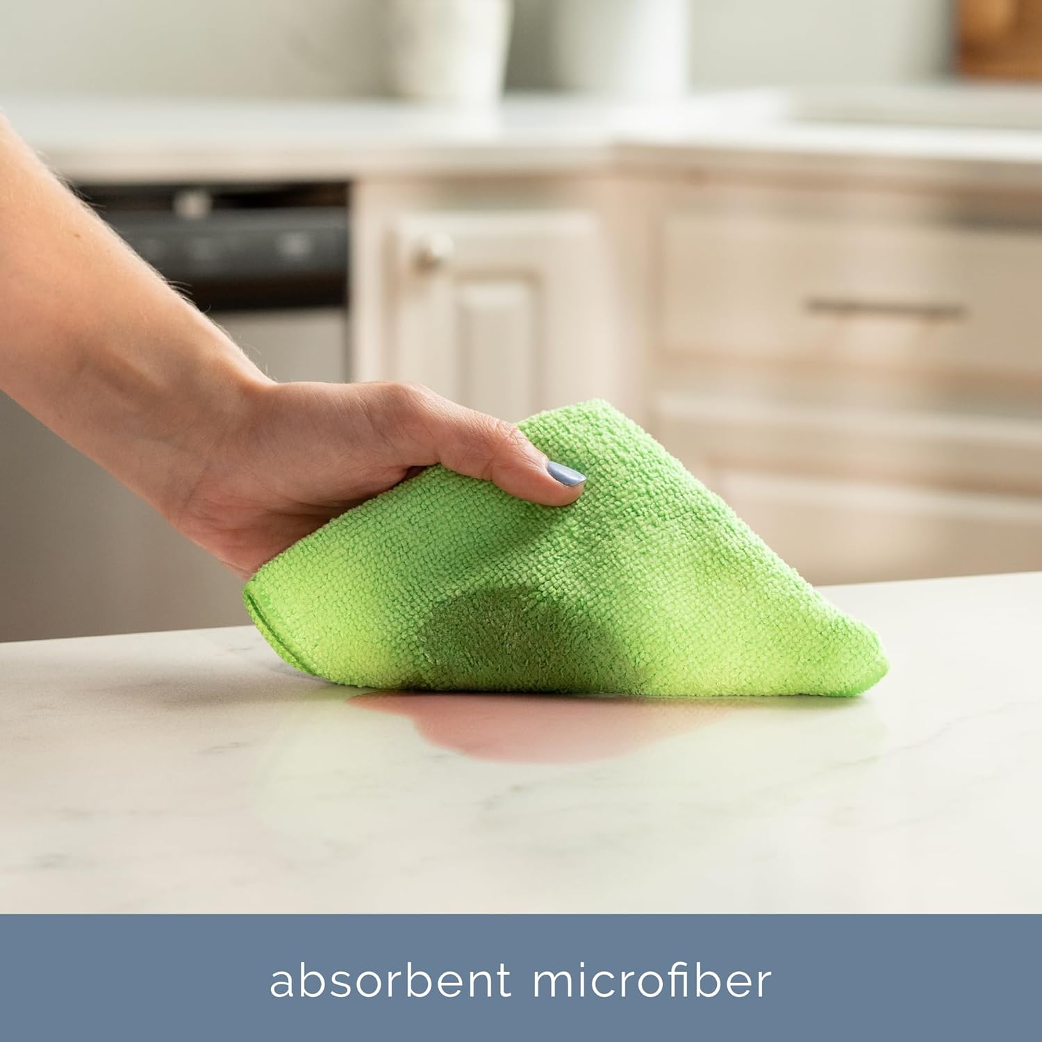 S&T INC. 150 Pack Microfiber Cleaning Cloth